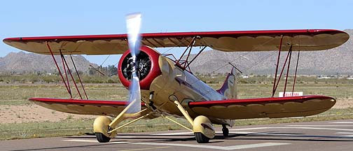 Waco UPF-7 NC29926, Cactus Fly-in, March 3, 2012